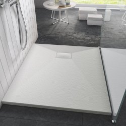 Veloce Uno 1700 x 800mm White Rectangular Shower Tray