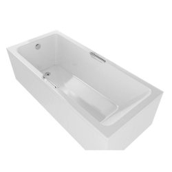 Beaufort Portland SE 1675 x 700mm 5mm Twin Grip Bath