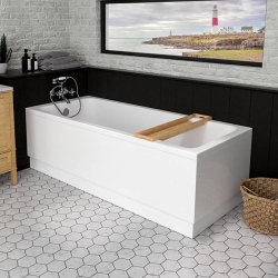 Beaufort Portland SE 1650 x 700mm Reinforced Bath