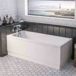 Beaufort Portland SE 1700 x 700mm 5mm Matt White Bath