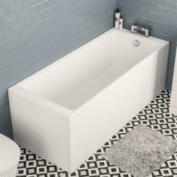 Beaufort Rockall SE 1650 x 700mm 5mm Matt White Bath