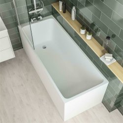 Beaufort Malin SE 1700 x 700mm 5mm Matt White Bath