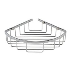 Nuie Chrome Deep Corner Shower Basket