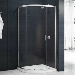 Merlyn Mbox 800mm Chrome One Door Quadrant Shower Enclosure