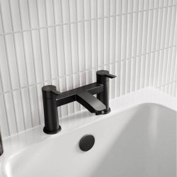 Bristan Apelo Black Bath Filler Tap