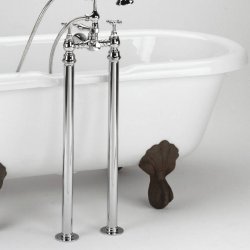 Bristan Chrome Freestanding Bath Shroud Covers