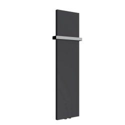 Reina Slimline Vertical Anthracite Mild Steel Designer Radiator 1170 x 300mm