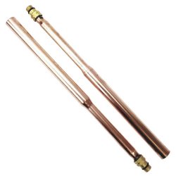 Bristan M10 x 265mm Copper Tails Pair