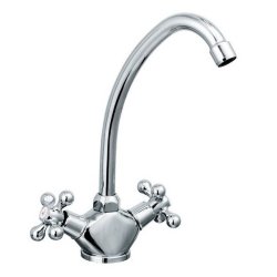 Bristan Mandolin Chrome Monobloc Kitchen Sink Mixer