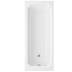 Essential Belgravia 1700 x 700mm Square Single Ended Bath