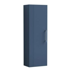 Nuie Deco 400mm Blue Wall Hung Tall Unit Single Door