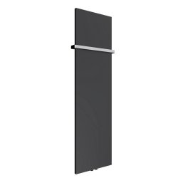 Reina Slimline Vertical Anthracite Mild Steel Designer Radiator 1770 x 500mm