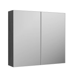 Nuie Athena 800mm Anthracite Mirror Cabinet