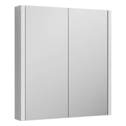 Nuie Eden 600mm White Mirror Cabinet