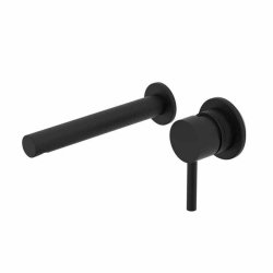 Tavistock Anthem Black Wall Mounted Basin Mixer