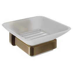 Trisen Brushed Brass Soap Holder