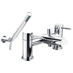 Trisen Grove Chrome Bath Shower Mixer