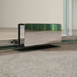 Scudo S8 Momentum 1200mm Sliding Wetroom Panel Chrome