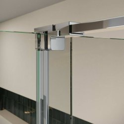 Scudo S8 Momentum 1200mm Sliding Wetroom Panel Chrome