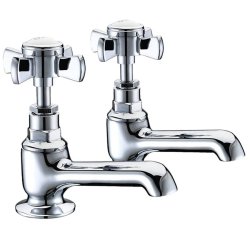 Trisen Wisley Chrome Bath Taps