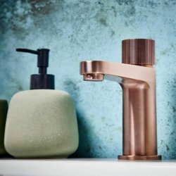 Scudo KOKO Brushed Bronze Mono Basin Mixer