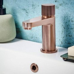 Scudo KOKO Brushed Bronze Mono Basin Mixer