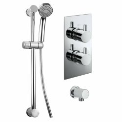 Trisen Acksor Chrome Concealed Thermostatic Shower Set