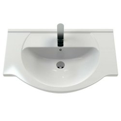 Nuie 750mm Round Ceramic Furniture Basin