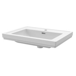 Nuie 600mm Classic 1TH Fireclay Furniture Basin