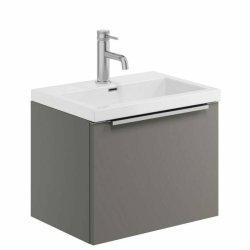 Scudo Muro Plus 500mm Dust Grey Wall Mounted Vanity Unit and Basin