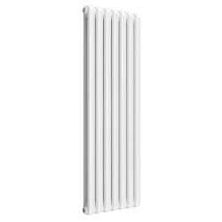 Reina Coneva Vertical White Mild Steel Designer Single Radiator 1500 x 510mm