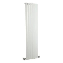 Nuie Sloane White 1500 x 354mm Vertical Single Panel Radiator