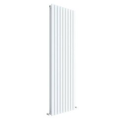 Nuie Sloane White 1800 x 528mm Vertical Double Panel Radiator