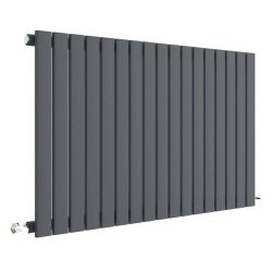 Nuie Sloane Anthracite 600 x 992mm Horizontal Single Panel Radiator