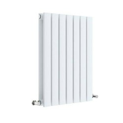 Nuie Sloane White 600 x 412mm Horizontal Double Panel Radiator