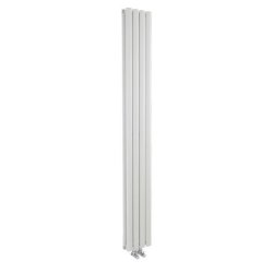 Nuie Revive White 1800 x 236mm Compact Vertical Double Panel Radiator