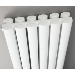 Nuie Revive White 1500 x 354mm Vertical Double Panel Radiator