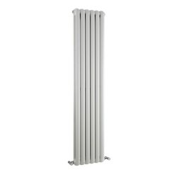 Nuie Salvia White 1500 x 383mm Vertical Double Panel Radiator