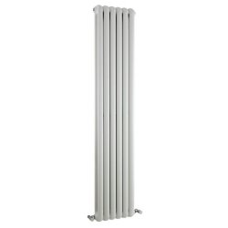 Nuie Salvia White 1800 x 383mm Vertical Double Panel Radiator