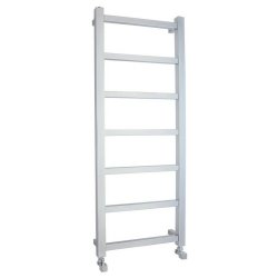 Nuie Eton Chrome 1200 x 450mm Square Heated Towel Rail