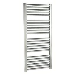 Nuie Bridge Chrome 1100 x 500mm Straight Ladder Towel Rail