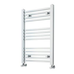 Nuie Level Chrome 800 x 500mm Square Ladder Towel Rail