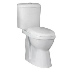 Nuie Doc M Single Flush Comfort Height Pan and Cistern