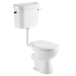 Kartell Proton Low Level Pan and Side Feed Cistern with Seat