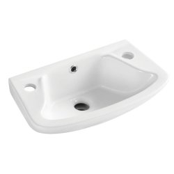 Kartell Proton 460mm 2TH Wall Hung Cloakroom Basin