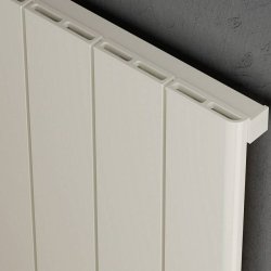 Kartell Allegro 1775 x 565mm White Single Panel Vertical Radiator