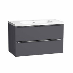 Tavistock Cadence 800mm Storm Grey Wall Mounted Unit