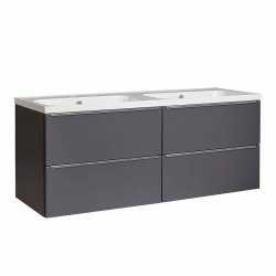 Tavistock Cadence 1200mm Storm Grey Wall Mounted Unit