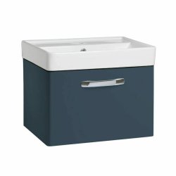 Tavistock Compass 500mm Oxford Blue Wall Mounted Unit and Basin