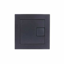 Tavistock Square Black Flush Button